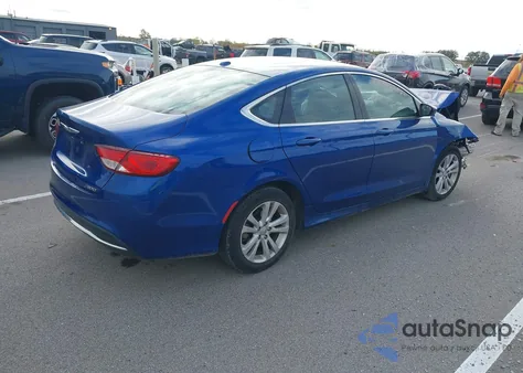 2016 Chrysler 200 Limited from USA, damaged, VIN 1C3CCCAB6GN137225